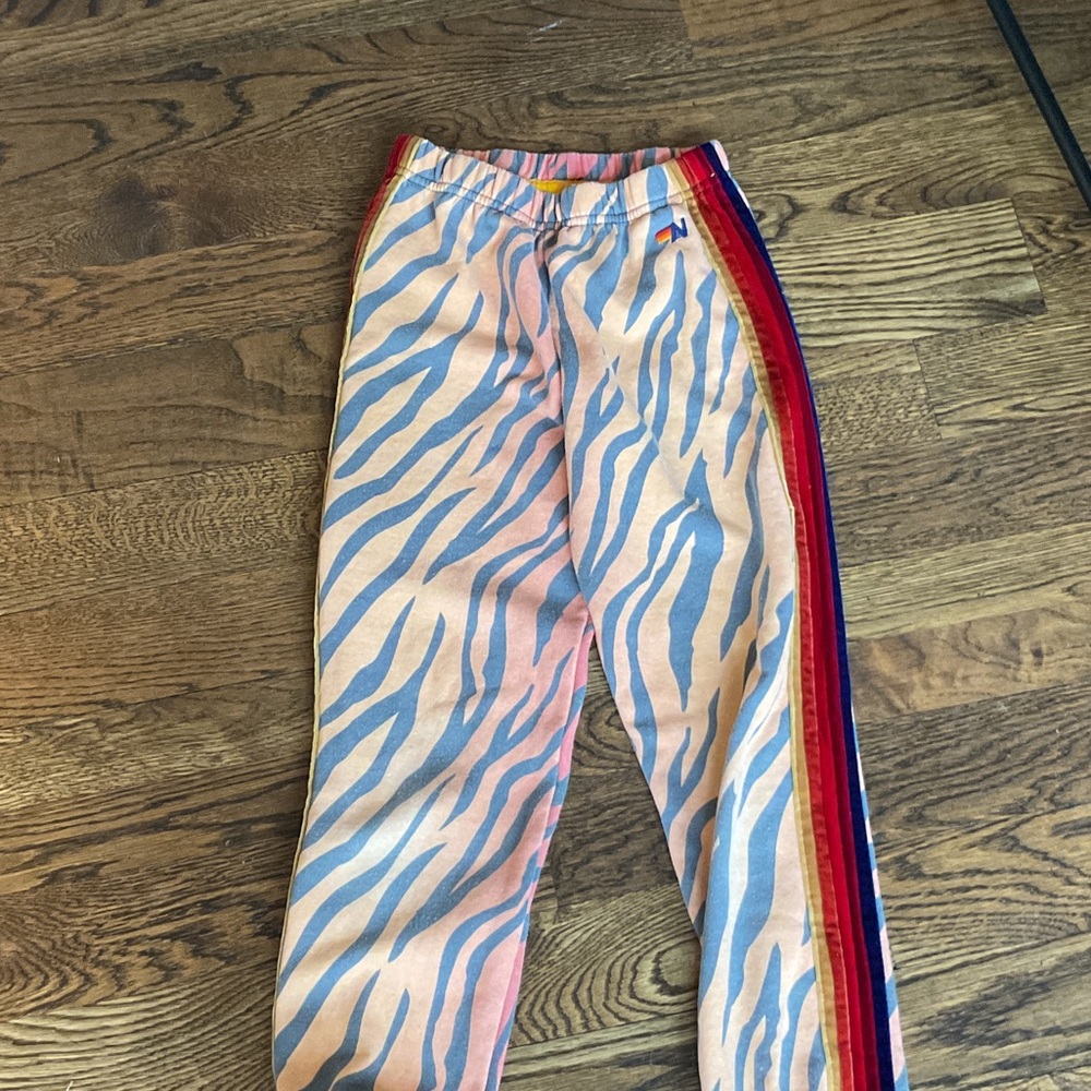 Stylish Zebra Print Sweatpants